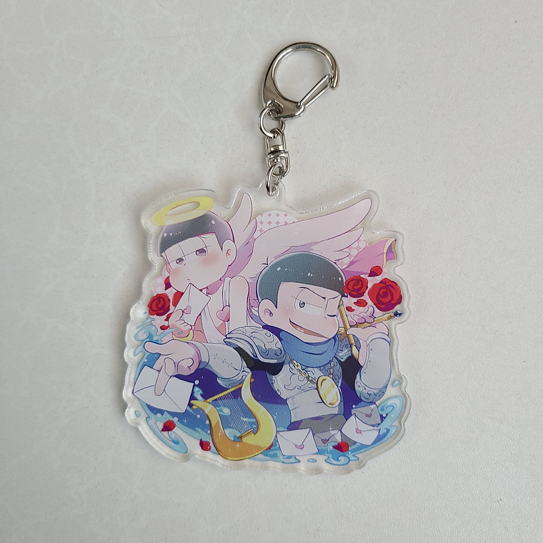 Karamatsu y Todomatsu Matsuno - Llavero acrílico [Osomatsu-san] 1
