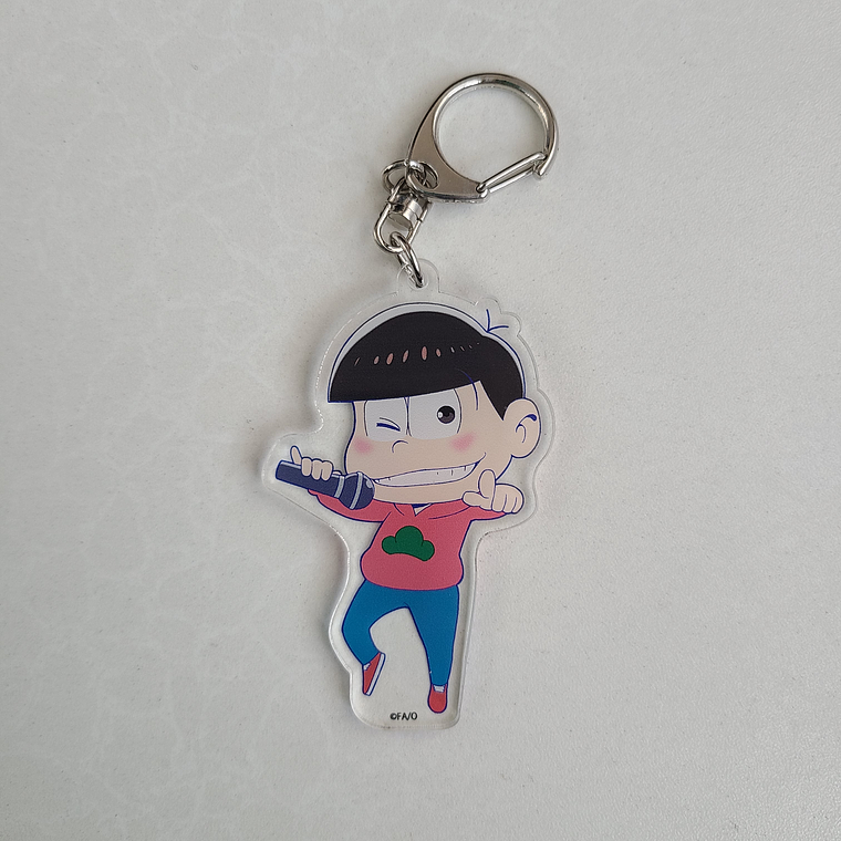 Osomatsu Matsuno - Llavero acrílico Karaoke [Osomatsu-san] 1