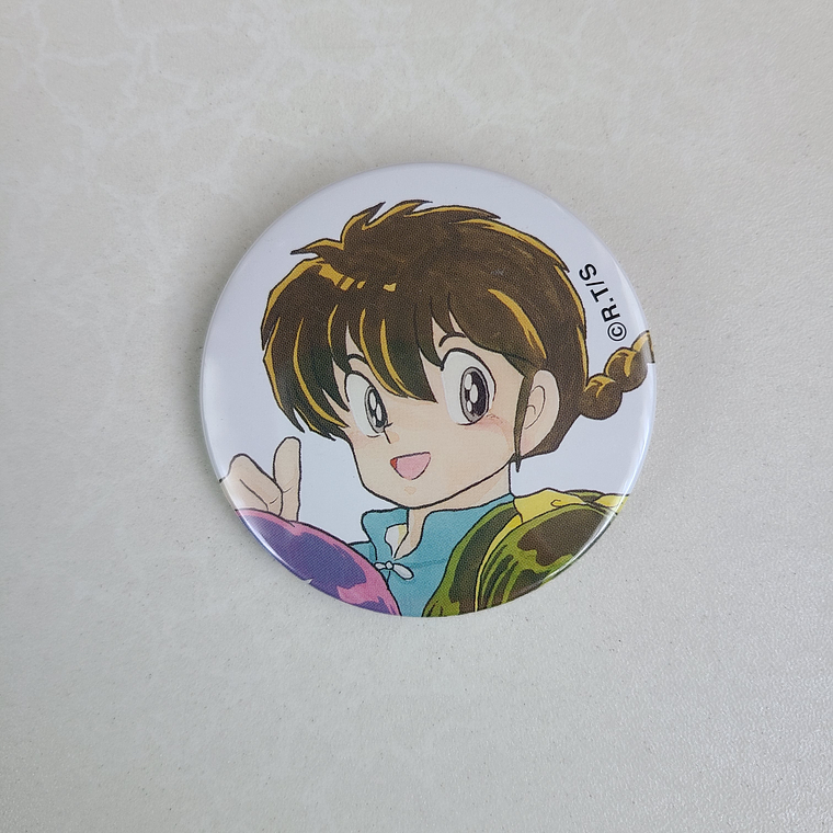 Ranma Saotome - Chapita metálica [Ranma ½] 1