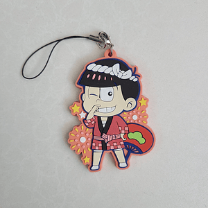 Osomatsu Matsuno - Strap de goma Toji Colle Tokyo Downtown [Osomatsu-san]