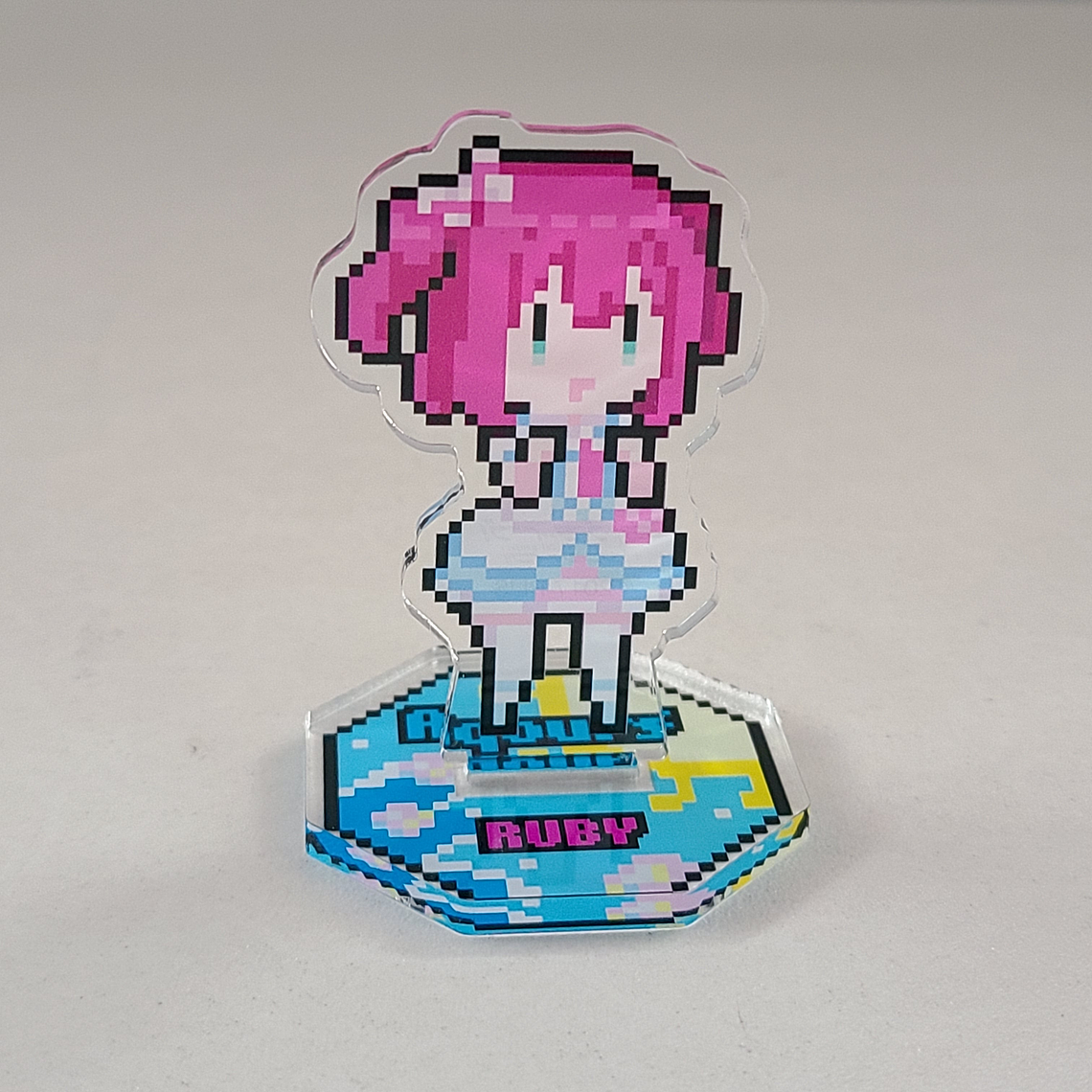[Aqours] Ruby Kurosawa - Stand acrílico Pixel Art [Love Live Sunshine] 1