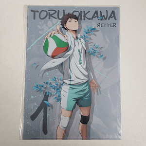 [Aoba Johsai] Toru Oikawa - Carpeta single [Haikyuu]