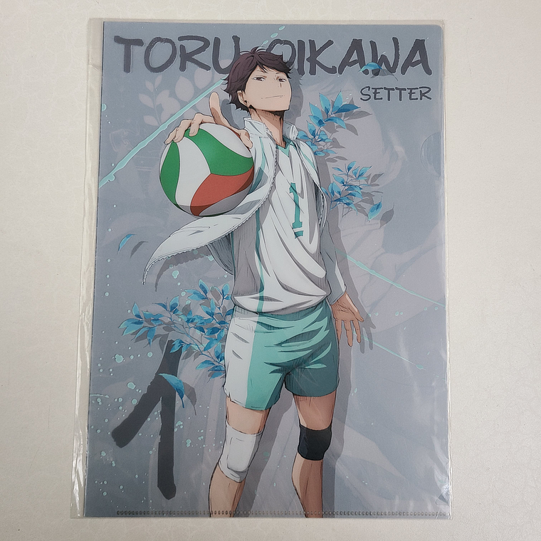 [Aoba Johsai] Toru Oikawa - Carpeta single [Haikyuu] 1