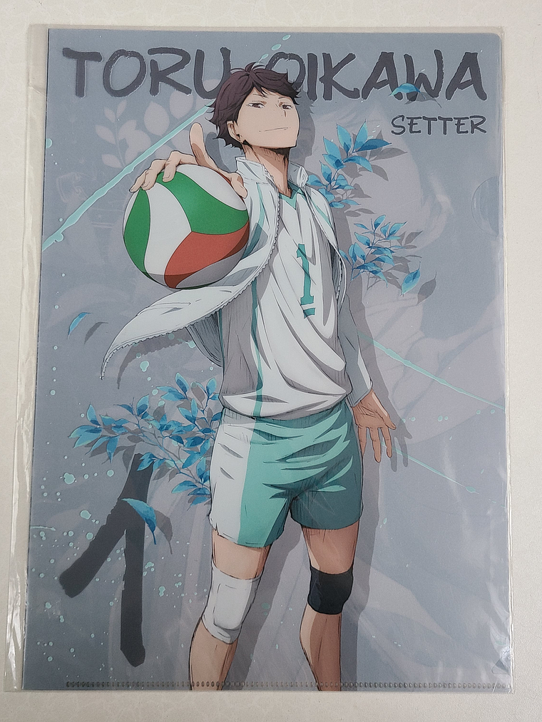 [Aoba Johsai] Toru Oikawa - Carpeta single [Haikyuu] 1