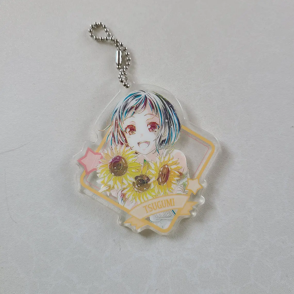 [Afterglow] Tsugumi Hazawa - Ballchain acrílico [Bang Dream] 1