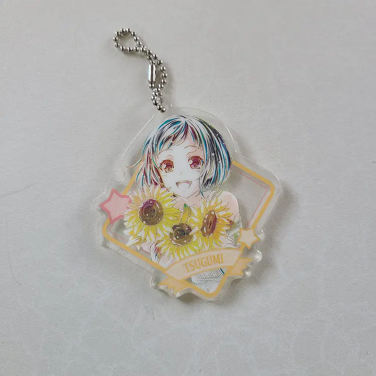 [Afterglow] Tsugumi Hazawa - Ballchain acrílico [Bang Dream] 1