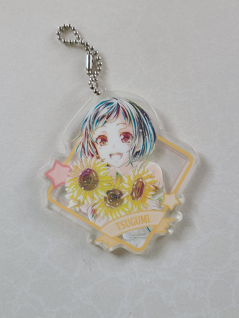 [Afterglow] Tsugumi Hazawa - Ballchain acrílico [Bang Dream] 1