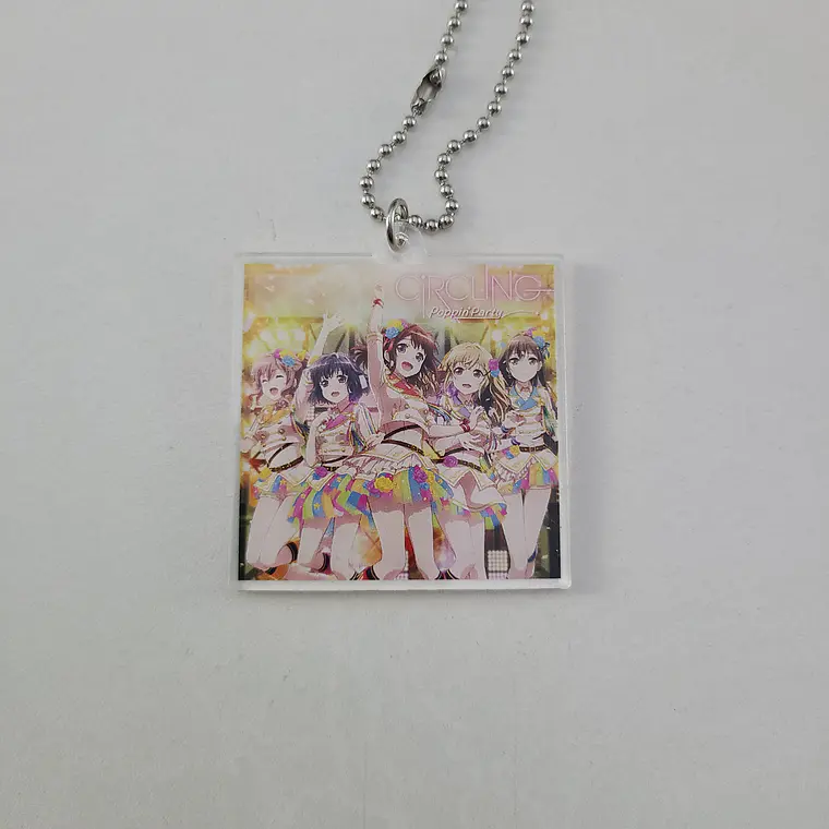 [Poppin Party] Ballchain acrílico Poppin Party [Bang Dream] 1