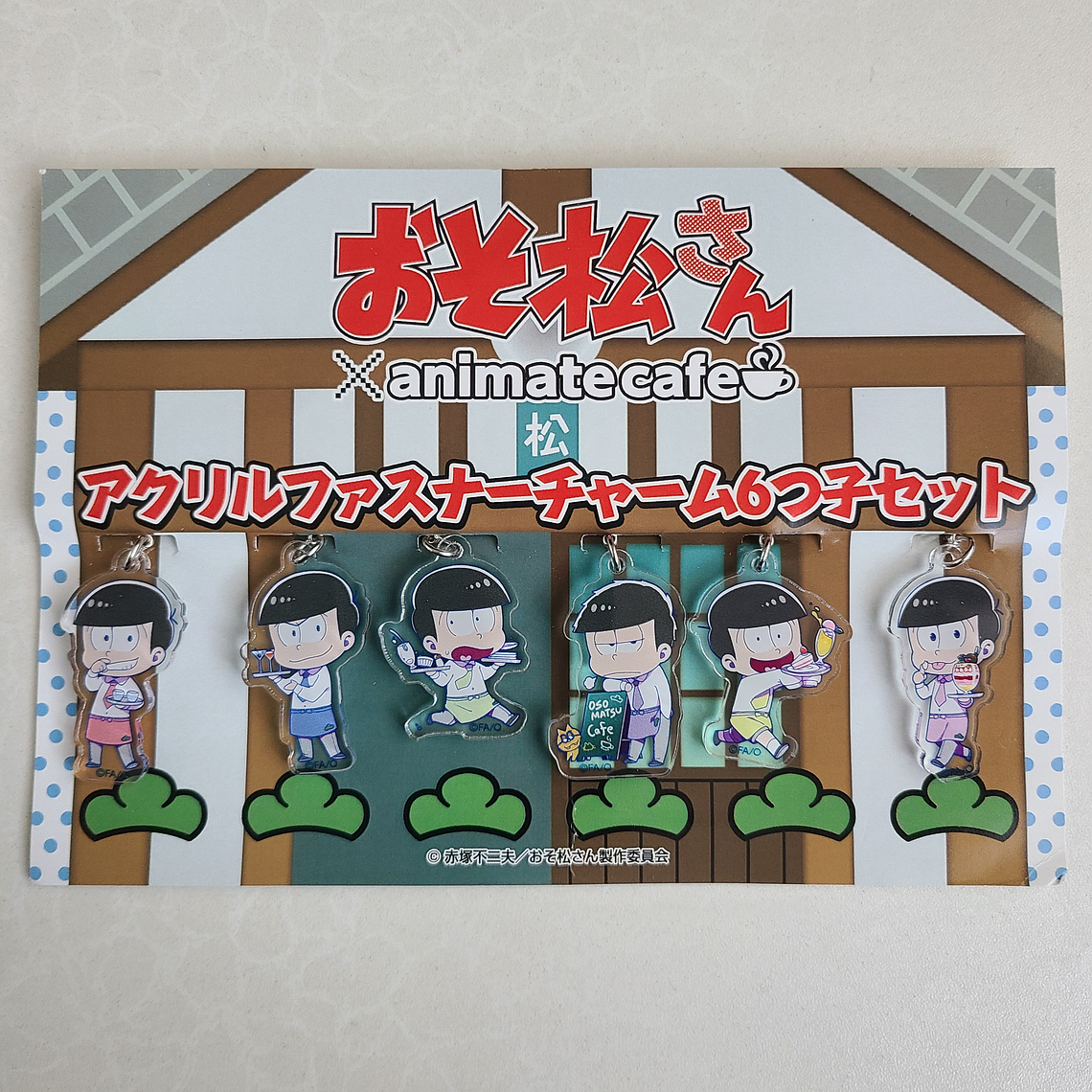Matsuno Bros - Set de acrílicos Animate Cafe [Osomatsu-san] 1