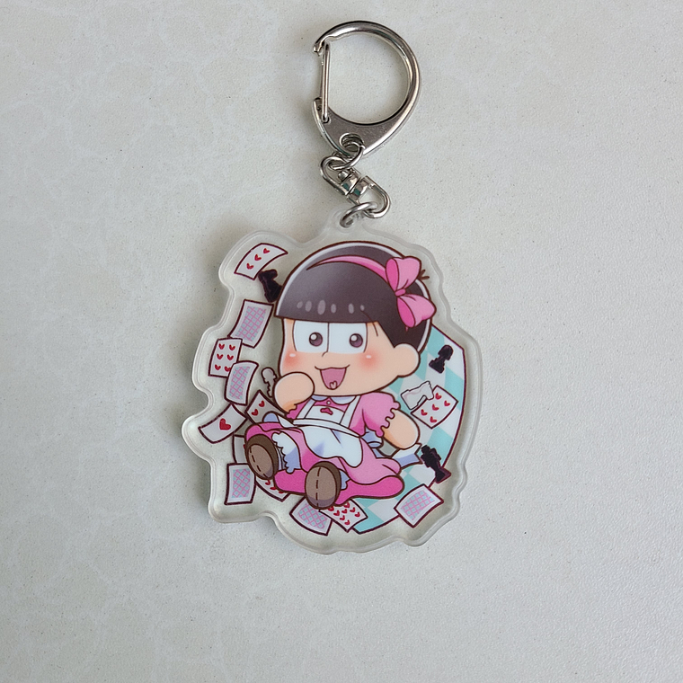 Todomatsu Matsuno - Llavero acrílico Wonderland [Osomatsu-san] 1