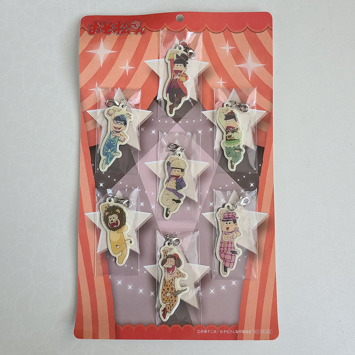 Matsuno Bros - Colgantes metálicos Circo [Osomatsu-san] 1