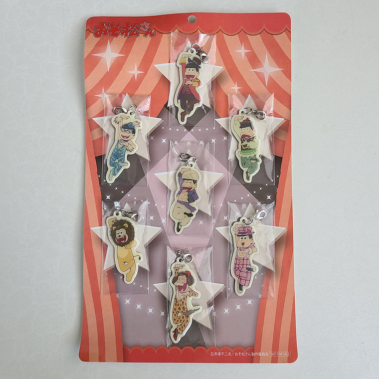 Matsuno Bros - Colgantes metálicos Circo [Osomatsu-san] 1