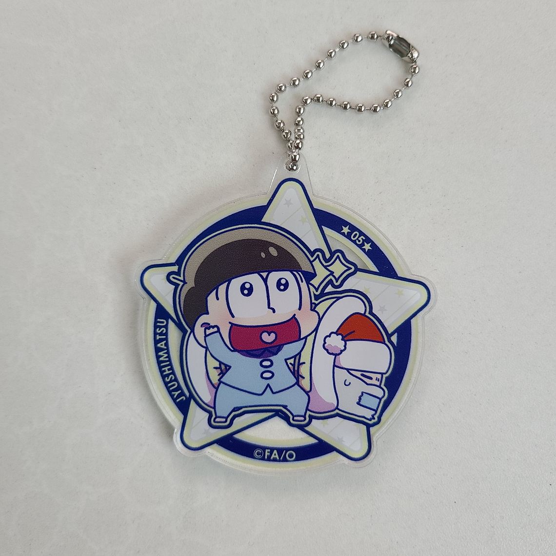 Jyushimatsu Matsuno - Llavero acrílico Futonmushi [Osomatsu-san] 1