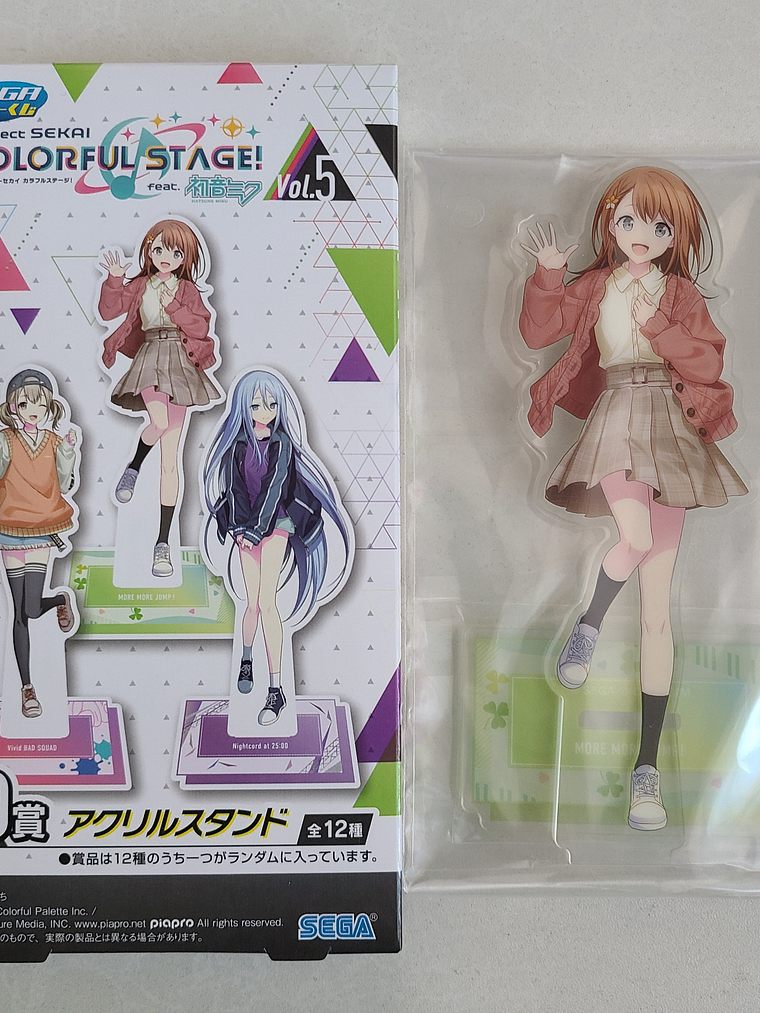 [More More Jump] Minori Hanasato - Stand acrílico [Project Sekai] 1