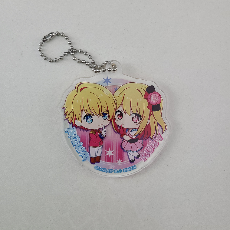 Aqua Hoshino x Ruby Hoshino - Ballchain acrilico [Oshi no Ko] 1