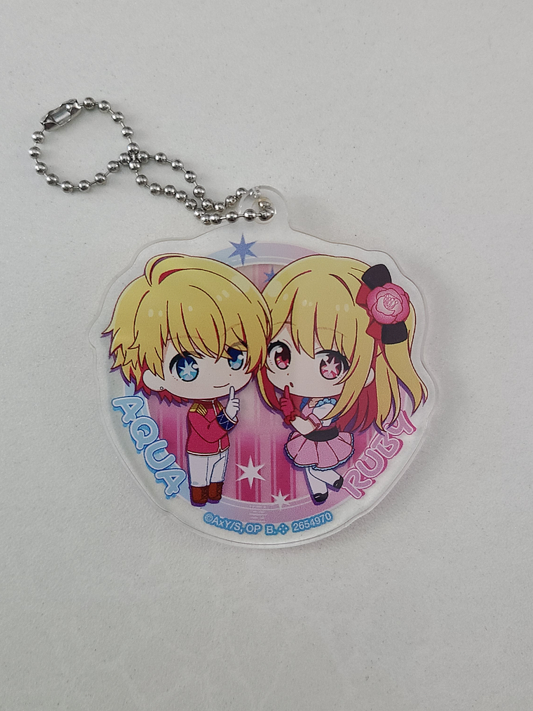 Aqua Hoshino x Ruby Hoshino - Ballchain acrilico [Oshi no Ko] 1