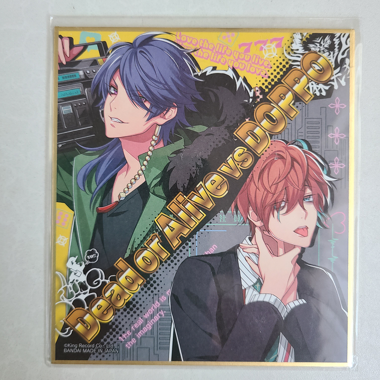 Dice Arisugawa x Doppo Kanonzaka - Shikishi [Hypnosis Mic] 1