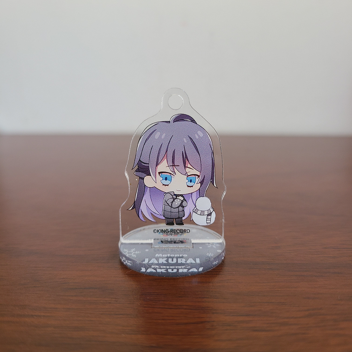 [Matenrou] Jakurai Jinguji - Stand acrílico Snow Festival [Hypnosis Mic] 1