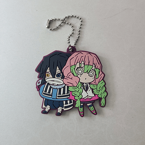 Kanroji Mitsuri & Iguro Obanai - Ballchain de goma Banchoukou [Kimetsu no Yaiba]