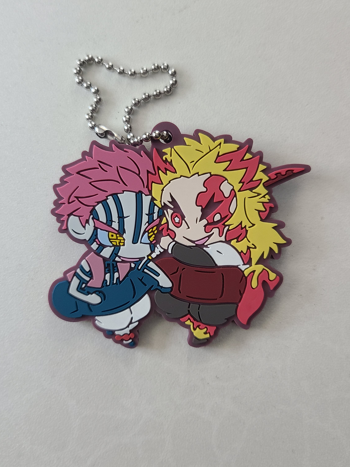 Rengoku Kyojuro & Akaza - Ballchain de goma [Kimetsu no Yaiba] 1