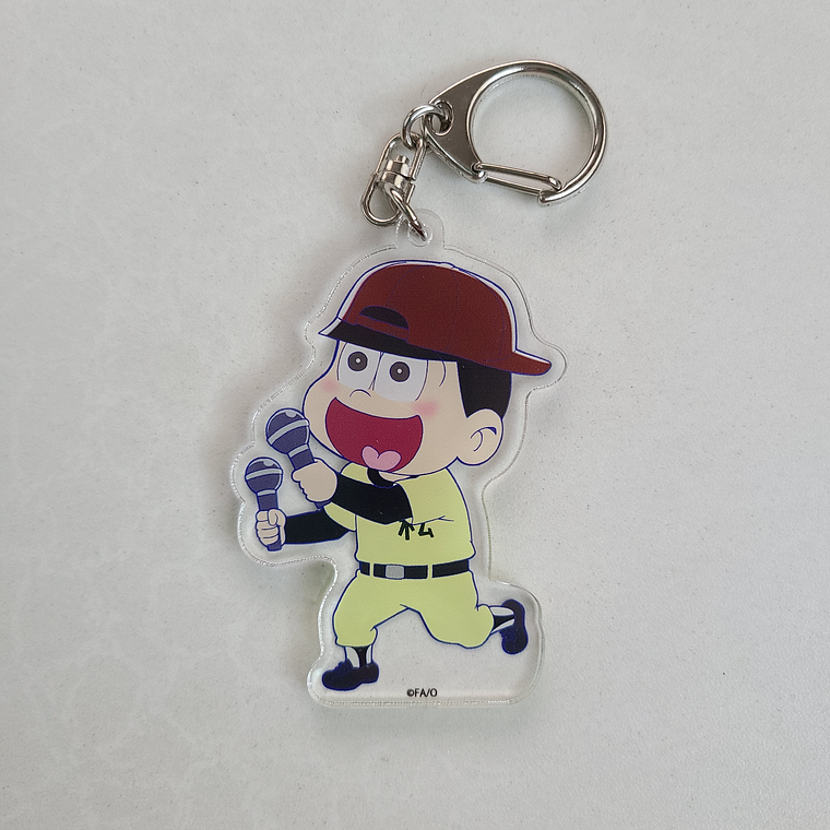 Jyushimatsu Matsuno - Llavero acrílico Karaoke [Osomatsu-san] 1