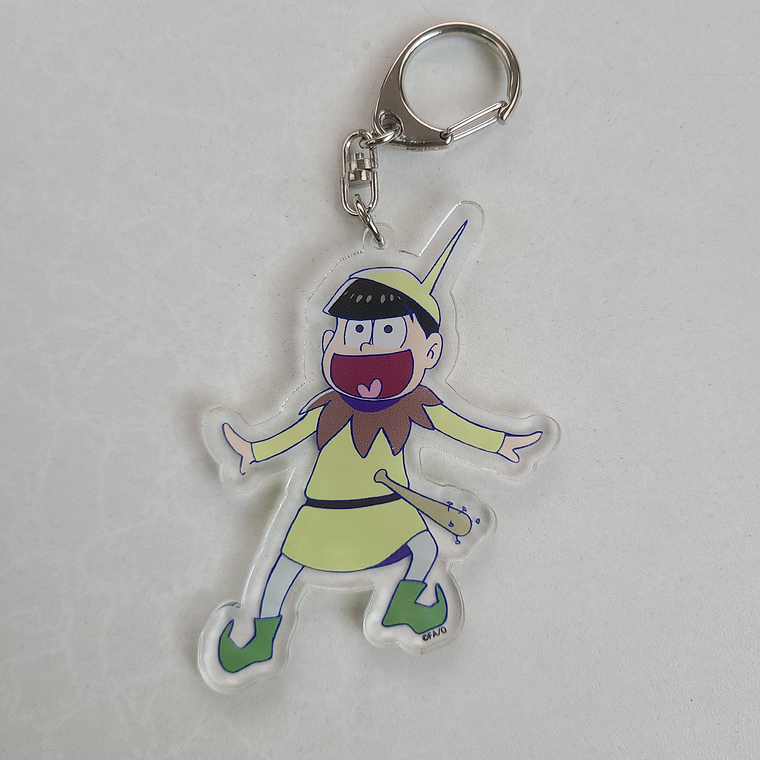 Jyushimatsu Matsuno - Llavero acrílico Peter Pan [Osomatsu-san] 1