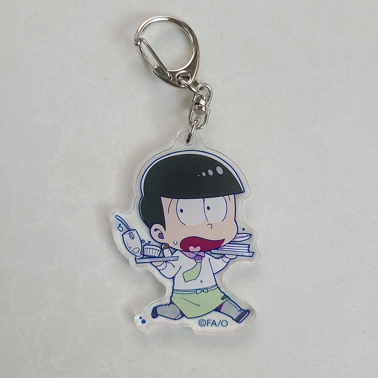 Choromatsu Matsuno - Llavero acrílico Cafe [Osomatsu-san] 1
