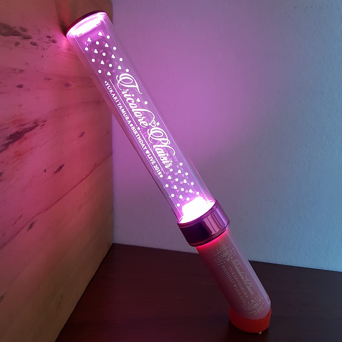 Lightstick Yukari Tamura - Tricolore Plaisir 2018 [Conciertos y Lives] 1