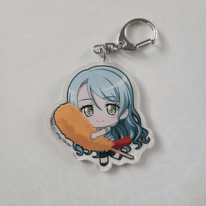 [Roselia] Sayo Hikawa - Llavero acrílico Mugyutto [Bang Dream]