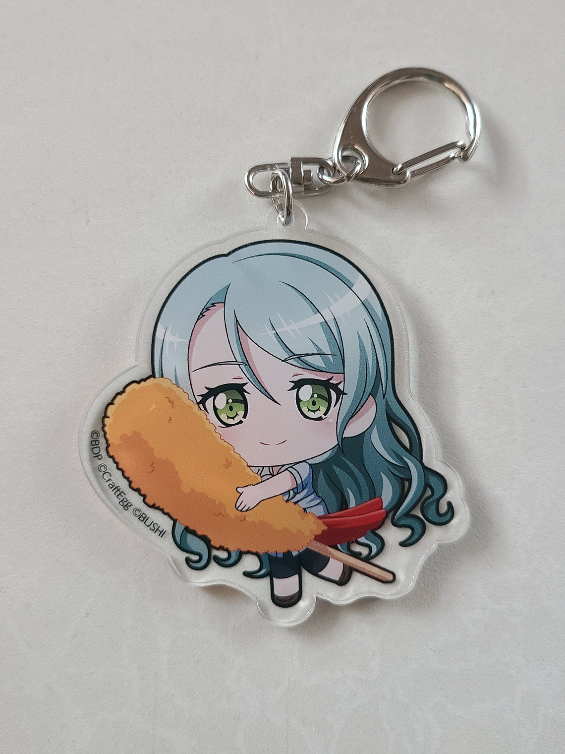 [Roselia] Sayo Hikawa - Llavero acrílico Mugyutto [Bang Dream] 1