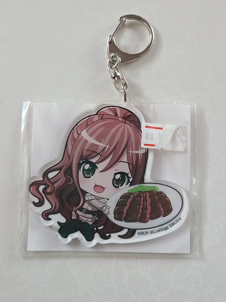 [Roselia] Lisa Imai - Llavero acrílico Mugyutto [Bang Dream] 1