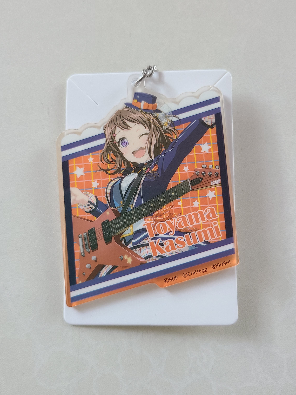 [Poppin Party] Kasumi Toyama - Llavero acrílico [Bang Dream] 1