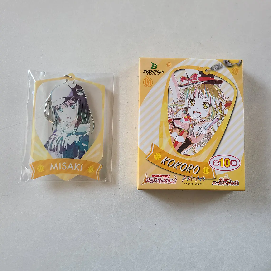[Hello Happy World] Misaki Okusawa - Llavero acrílico Ani-Art [Bang Dream] 1