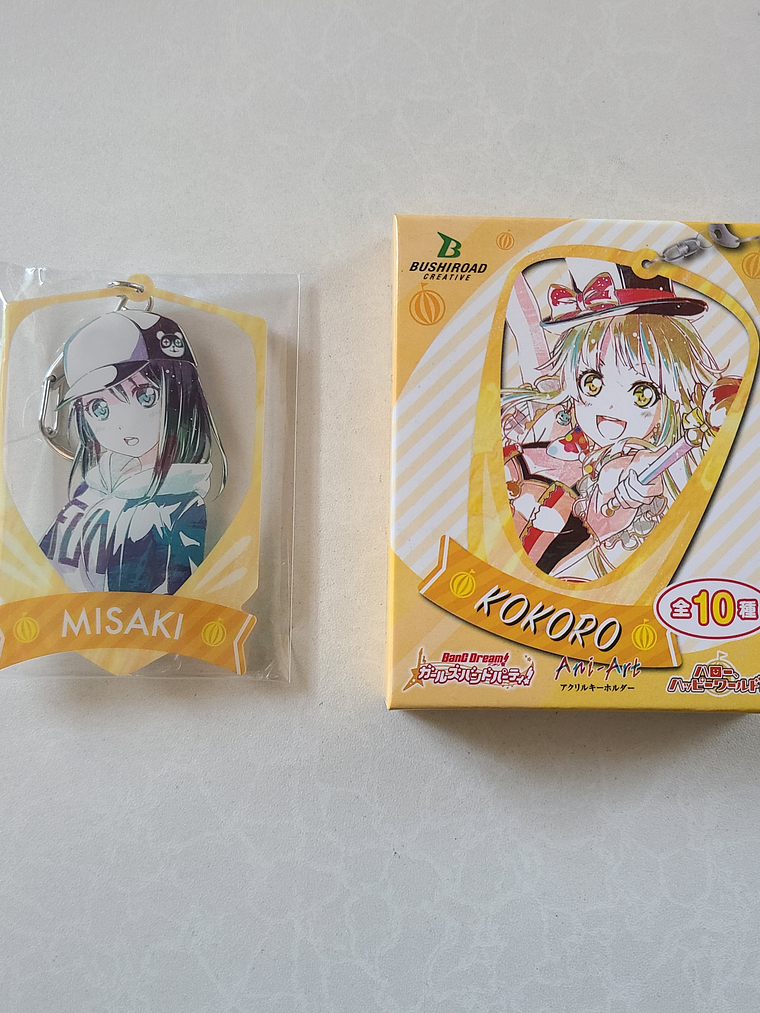 [Hello Happy World] Misaki Okusawa - Llavero acrílico Ani-Art [Bang Dream] 1