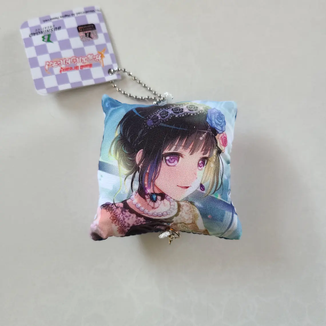 [Roselia] Rinko Shirokane - Ballchain mini cojín [Bang Dream] 1