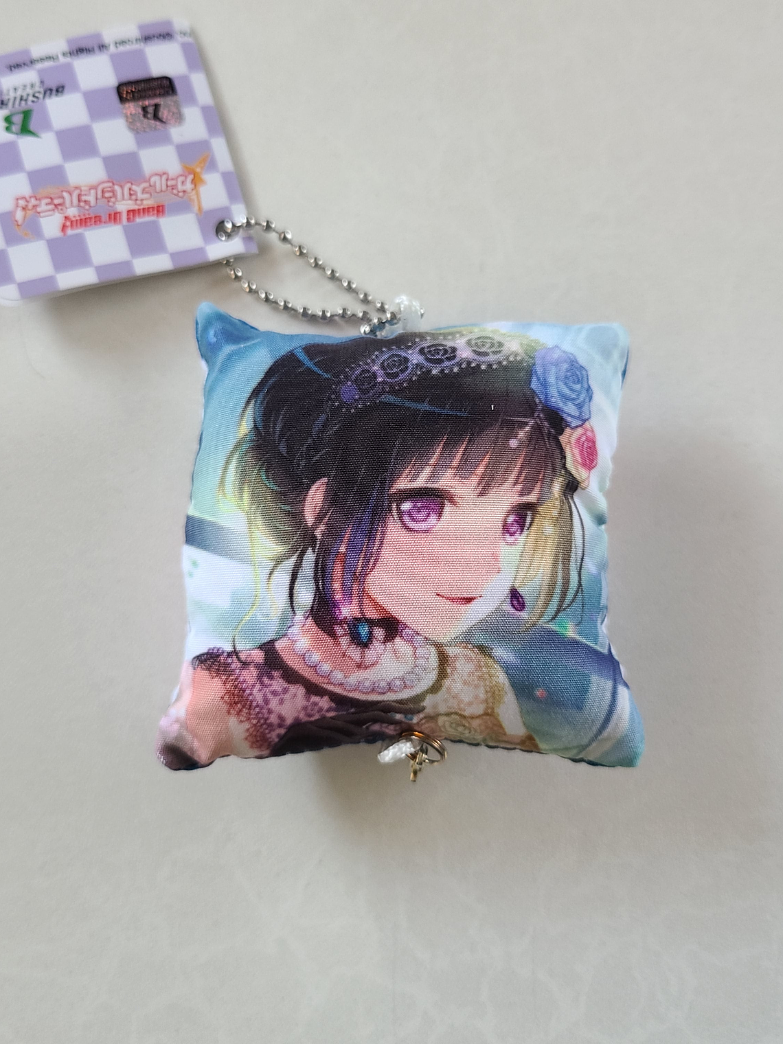 [Roselia] Rinko Shirokane - Ballchain mini cojín [Bang Dream] 1