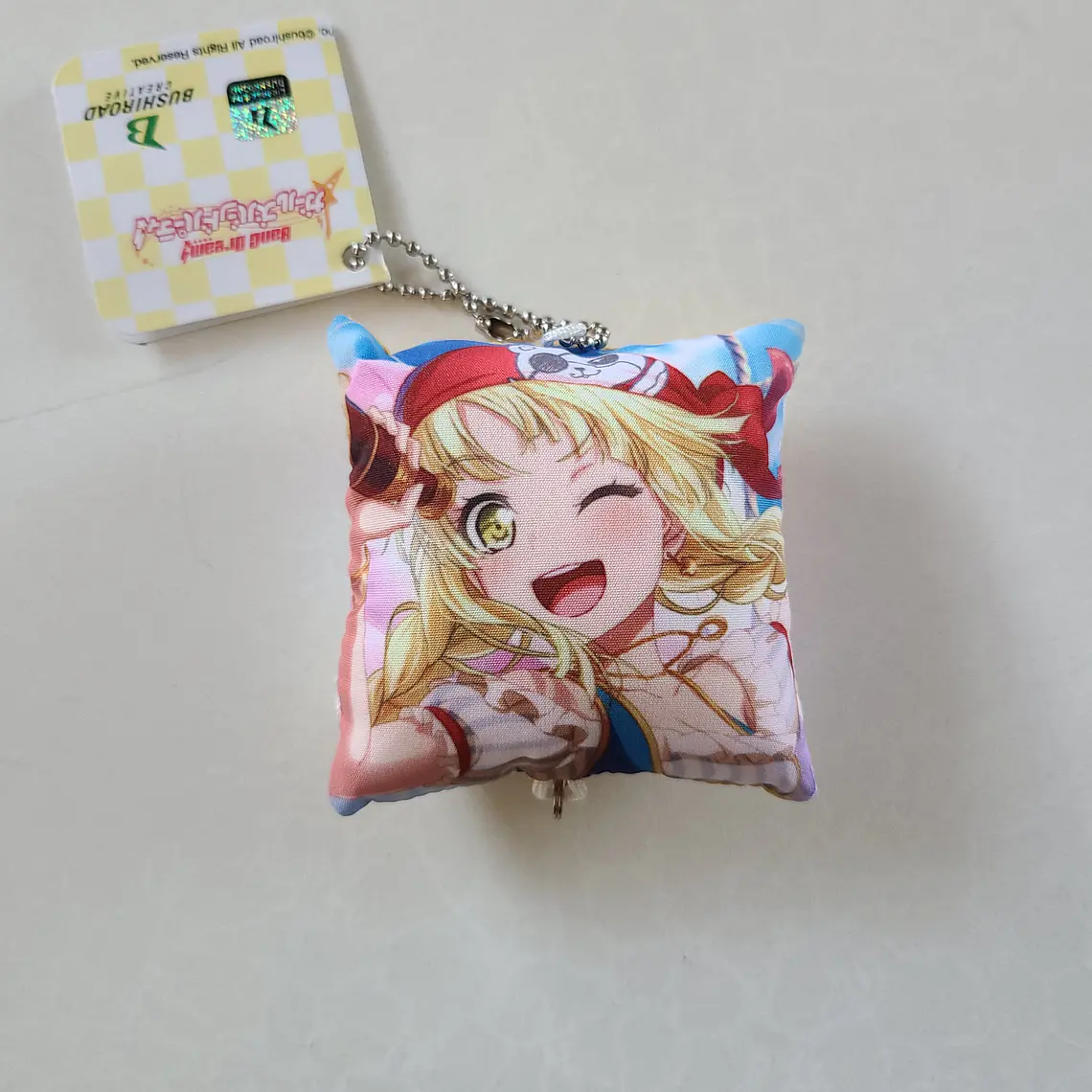 [Hello Happy World] Kokoro Tsurumaki - Ballchain mini cojín [Bang Dream] 1