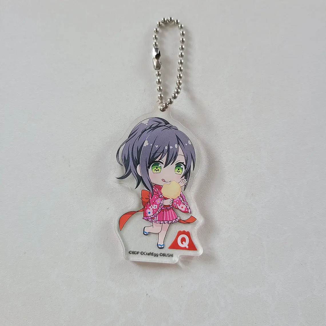 [Poppin Party] Tae Hanazono - Ballchain acrílico Fuji-Q [Bang Dream] 1