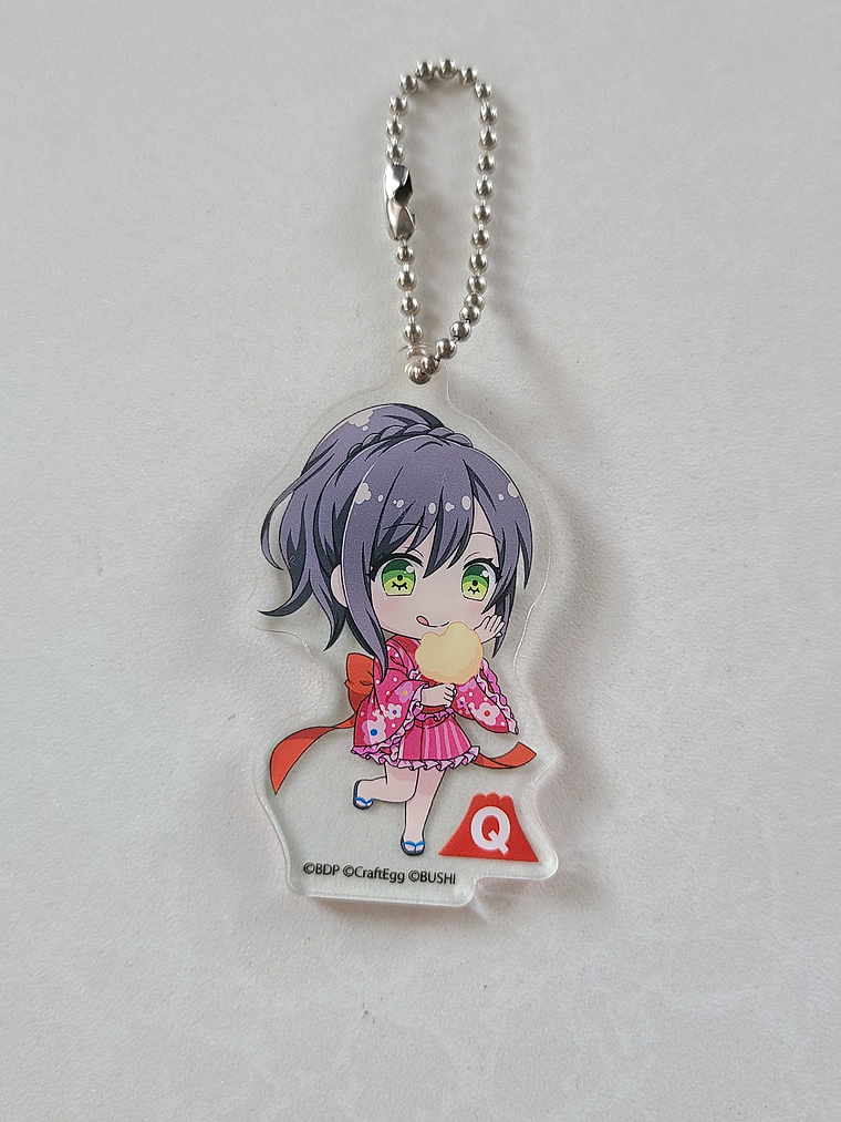 [Poppin Party] Tae Hanazono - Ballchain acrílico Fuji-Q [Bang Dream] 1