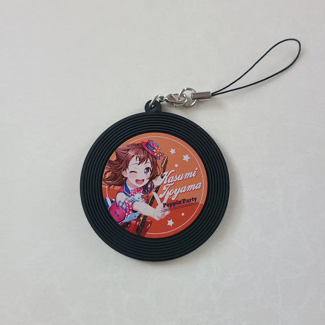 [Poppin Party] Kasumi Toyama - Strap de goma vinilo [Bang Dream] 1