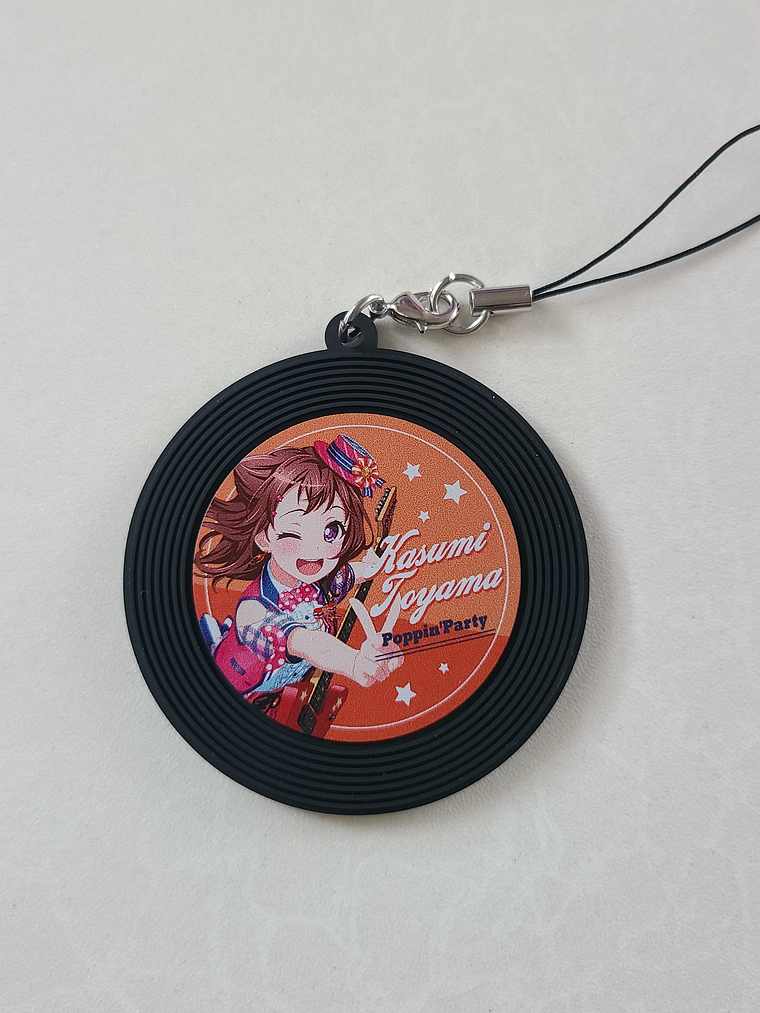 [Poppin Party] Kasumi Toyama - Strap de goma vinilo [Bang Dream] 1