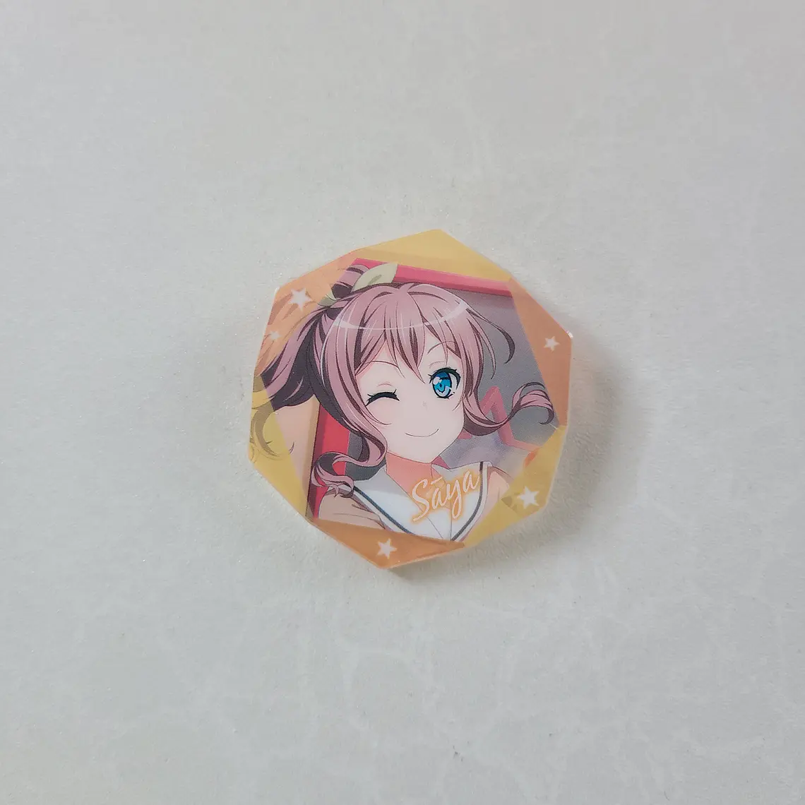 [Poppin Party] Saya Yamabuki - Pin acrílico [Bang Dream] 1