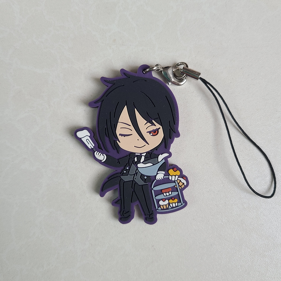 Sebastian Michaelis - Strap de goma [Kuroshitsuji] 1