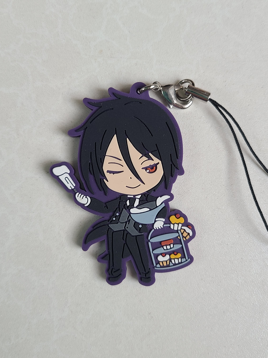 Sebastian Michaelis - Strap de goma [Kuroshitsuji] 1