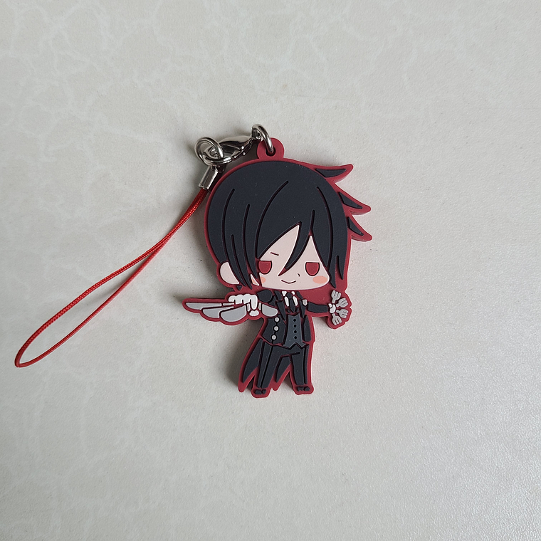 Sebastian Michaelis - Strap de goma [Kuroshitsuji] 1