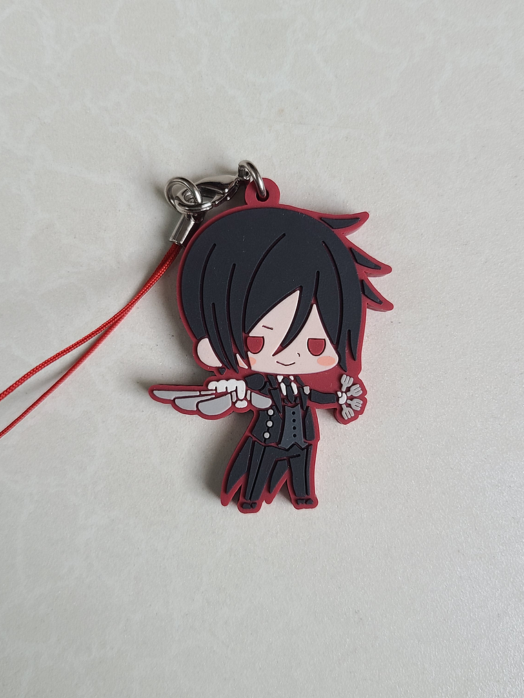 Sebastian Michaelis - Strap de goma [Kuroshitsuji] 1
