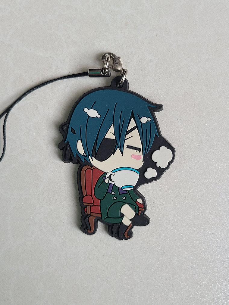 Ciel Phantomhive - Strap de goma [Kuroshitsuji] 1