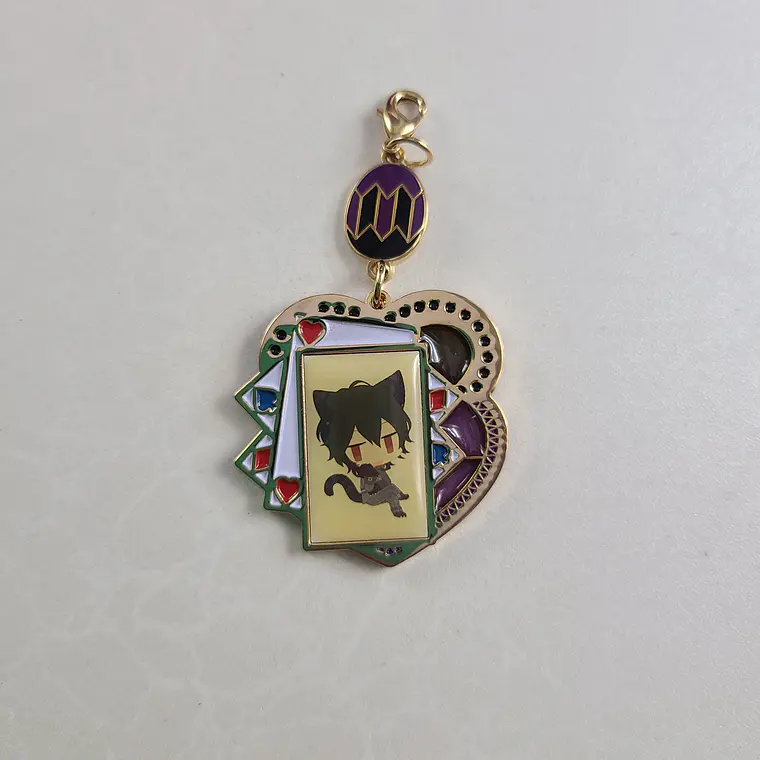 [Undead] Rei Sakuma - Colgante metálico Wonderland Series [Ensemble Stars] 1