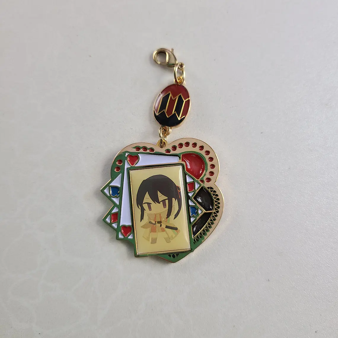 [Akatsuki] Souma Kanzaki - Colgante metálico Wonderland series [Ensemble Stars] 1