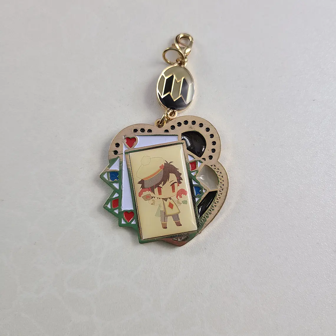 [Ryuseitai] Nagumo Tetora - Colgante metalico Wonderland Series [Ensemble Stars] 1